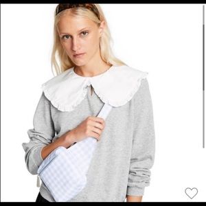 NWT Sandy Liang Gray sweater